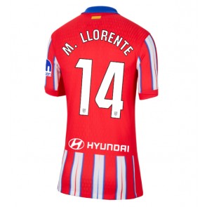 Billiga Atletico Madrid Marcos Llorente #14 Hemmatröja Dam 2024-25 Kortärmad